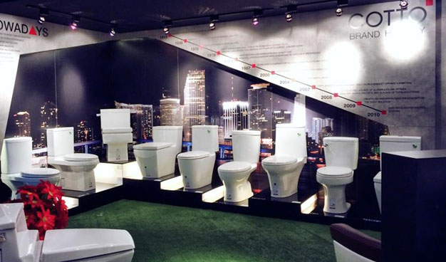 Cotto Bathroom Inspiration, Asian Sanitary Bathroom Accessories Showcases